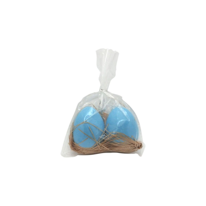 Egg Nest Blue 2pc